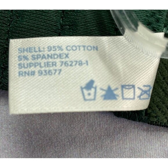 Arizona Body Cotton Wire Free T Shirt Bra Green Womens Size 36C Padded NEW! - Picture 7 of 11